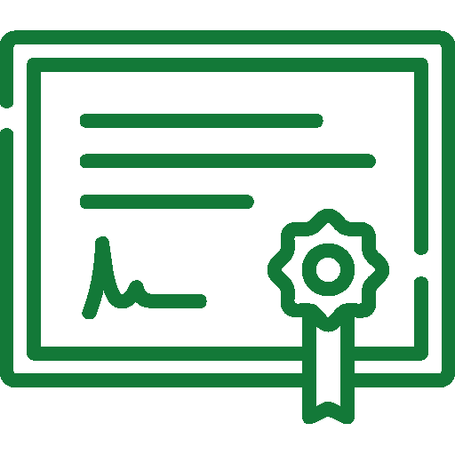 Certificate logo