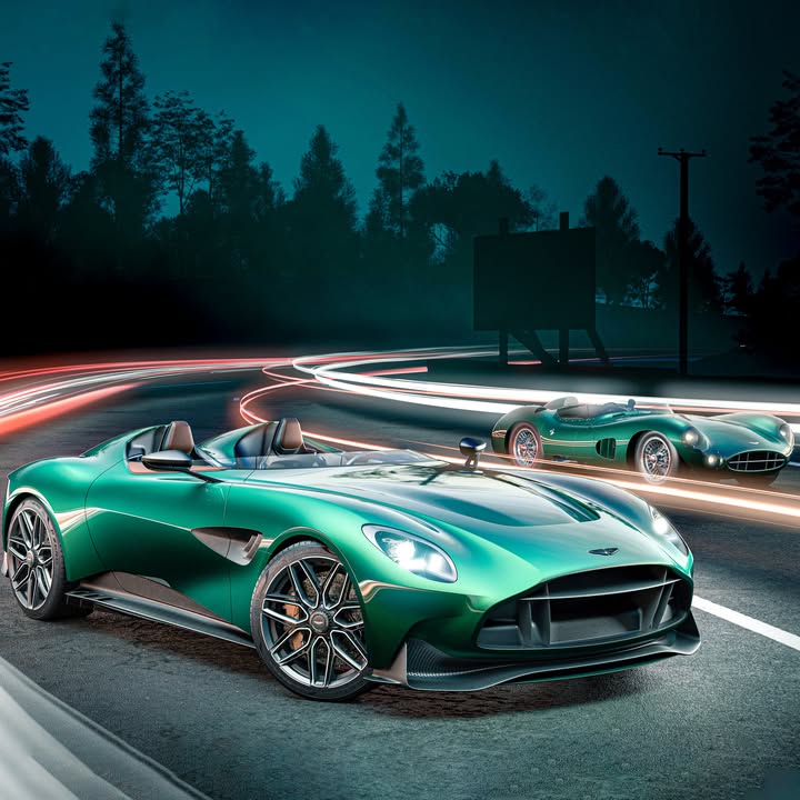 Aston Martin представили родстер DBR22, дизайн якого надихнув легендарний гоночний спорткар 50-хх DBR1 Випуск DBR22 присвятили до 10-річчя підрозділу Aston Martin під назвою “Q”, який займається кастомізацію авто… - 1