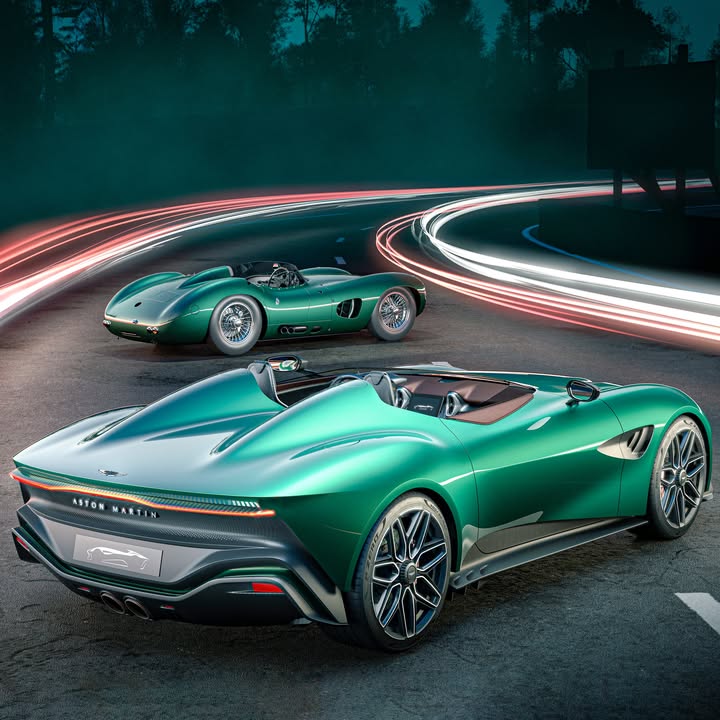Aston Martin представили родстер DBR22, дизайн якого надихнув легендарний гоночний спорткар 50-хх DBR1 Випуск DBR22 присвятили до 10-річчя підрозділу Aston Martin під назвою “Q”, який займається кастомізацію авто… - 2