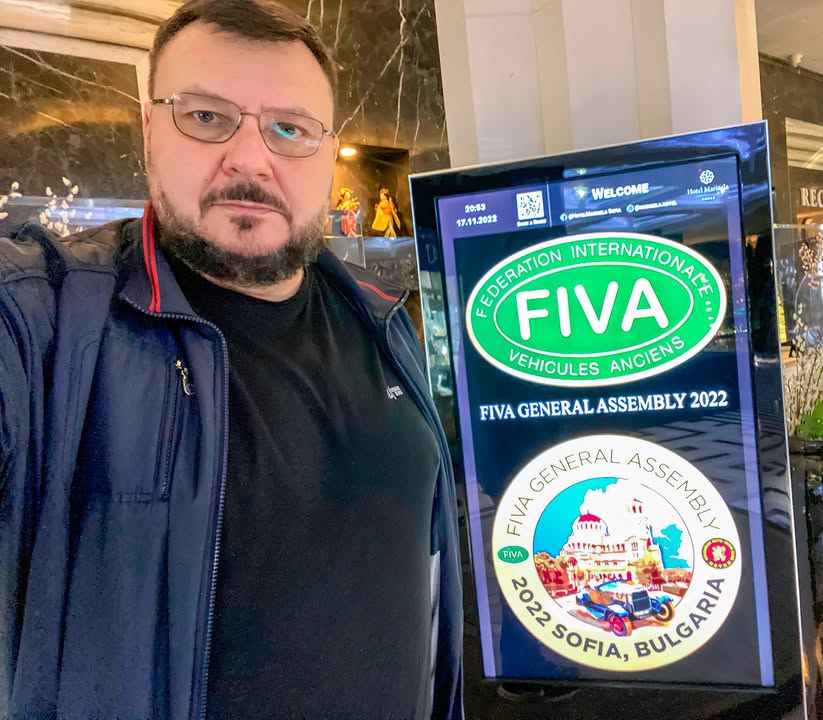Український автомобільний клуб бере участь в Генеральній Асамблеї FIVA 2022 - 2
